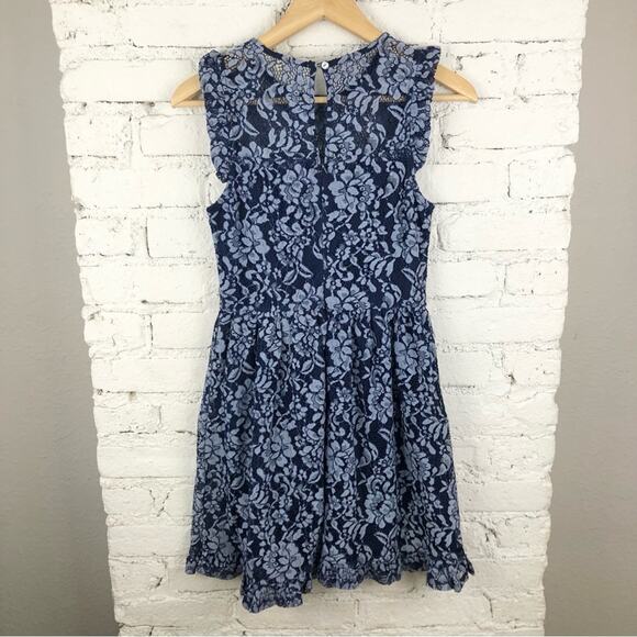 Alter’d State Blue Lace Dress - Picture 7 of 8